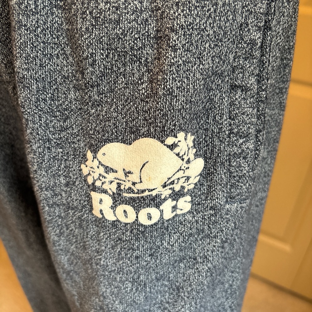 Blue ROOTS sweatpants - Picture 3 of 7